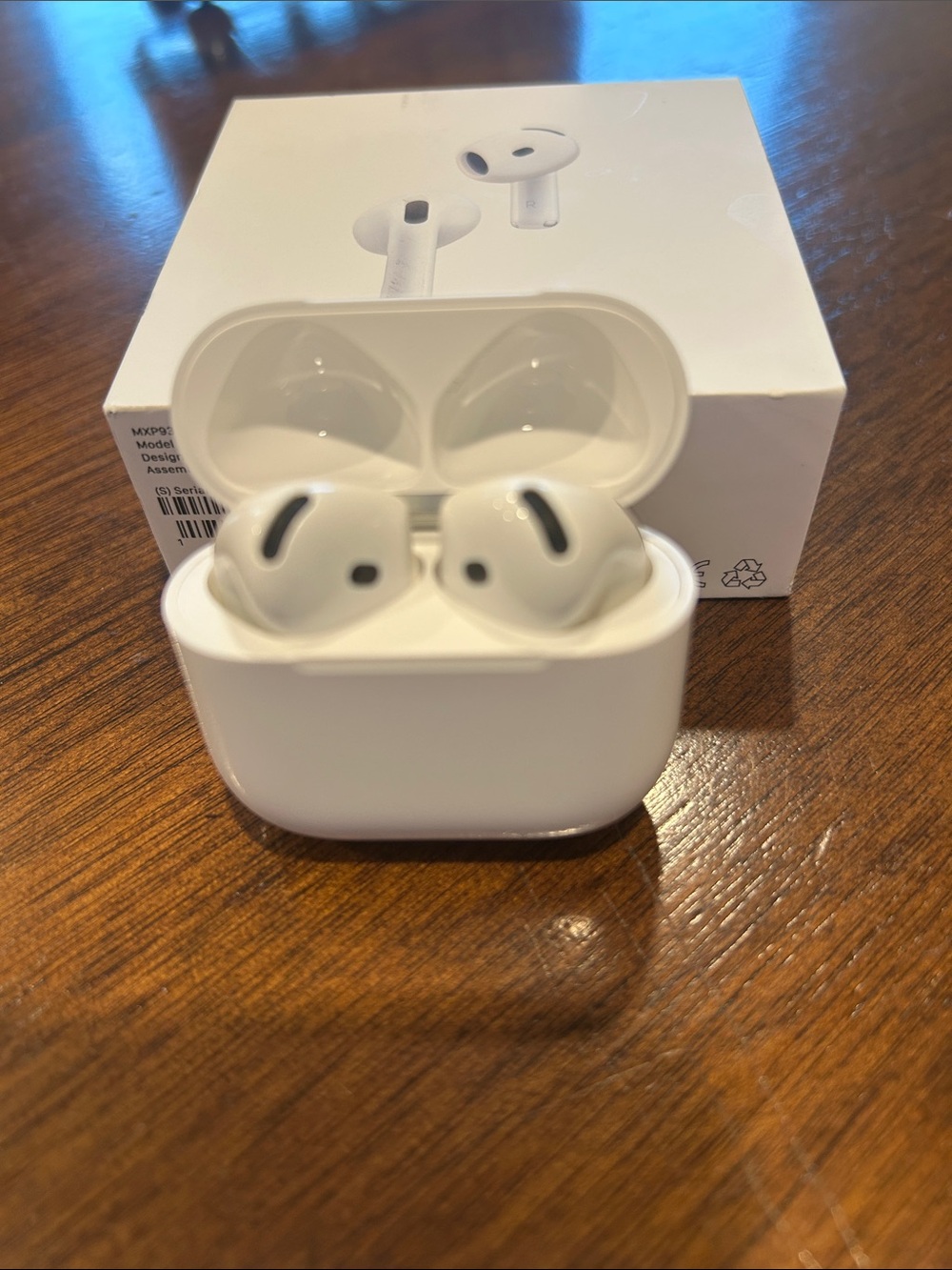 Apple AirPods 4 ANC White True Wireless Earbuds with Charging Case